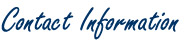 Contact Information