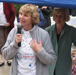 WTB President Gay Montague says we'll do it again next year. Ch. 3's Laura Hand emceed the closing event.