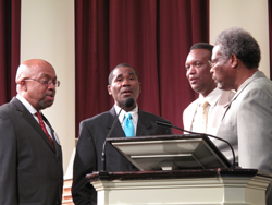 Five to Life sang at closing celebration.