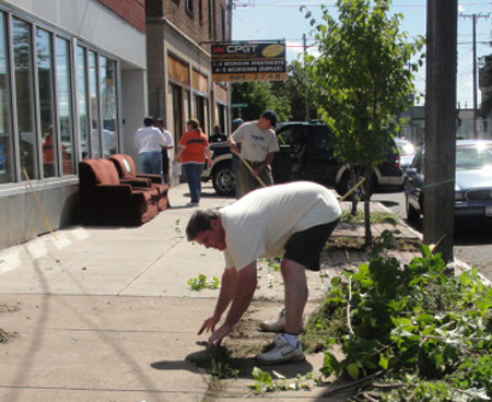 Clean up on the South Side.