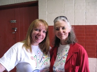 Coordinators at the St. Lucy's hub.
